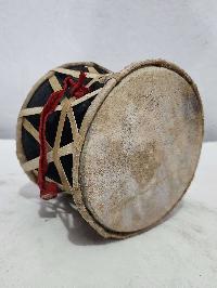 High Quality Nepali Folk Musical Instrument [damaru], Musical Instrument To Many Religious Practice, Made On Copper Base