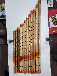 High Quality Nepali Folk Musical Instrument [bansuri], [12 Pieces Set] With Arranged Music Tone, [professional]