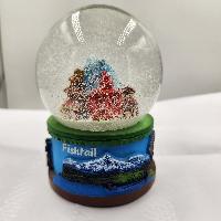 Water Globe Of [pokhara] With Made From Fiber, Replica Of The Beautiful City Of Nepal