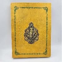 Nepali Lokta Paper Notebook Of 45 Pages, [with Ganesh] At Front, [nepali Kagaj]