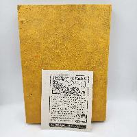 Nepali Lokta Paper Notebook Of 45 Pages, [with Ganesh] At Front, [nepali Kagaj]