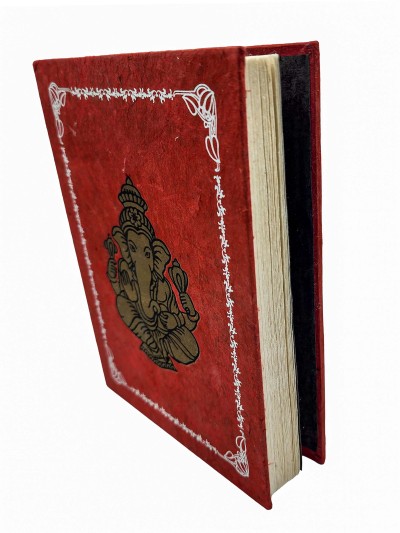 Nepali Lokta Paper Notebook Of 45 Pages, [with Ganesh], [nepali Kagaj]