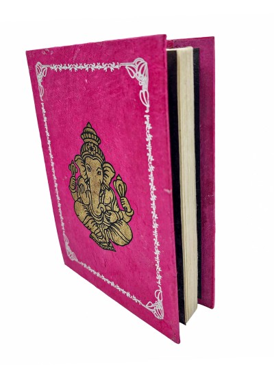 Nepali Lokta Paper Notebook Of 45 Pages, [with Ganesh], [nepali Kagaj]
