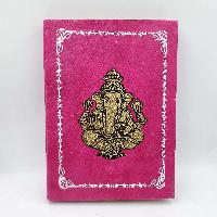 Nepali Lokta Paper Notebook Of 45 Pages, [with Ganesh], [nepali Kagaj]