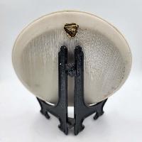 [3d] Fiber Art Of Pokhara City Of Nepal With Stand And Wall Hanger, Ceramic Plate, Souvenir