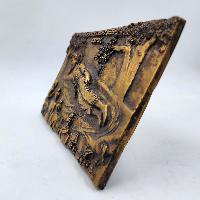 3d Fiber Art Of Buddha Nirvana Or Sleeping Buddha With Stand And Wall Hanger