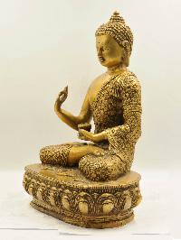 Buddhist Statue Of Amoghasiddhi Buddha, [sand Casting]