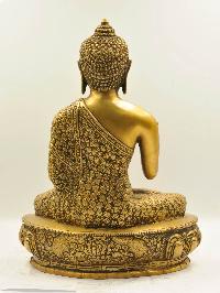 Buddhist Statue Of Amoghasiddhi Buddha, [sand Casting]