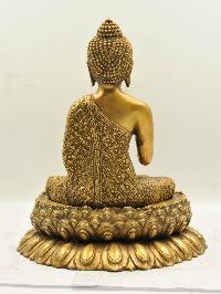 Buddhist Statue Of Amoghasiddhi Buddha, Or Blessing Buddha [sand Casting]