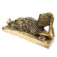 Buddhist Statue Of Buddha Nirvana Or [sleeping Buddha], [sand Casting], Glossy Finishing