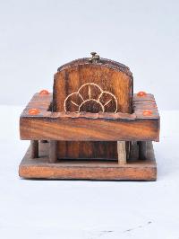 Wooden Tea Coaster Set