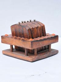Wooden Tea Coaster Set