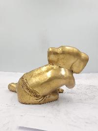Buddhist Statue Of Ganesh, [sand Casting], Glossy Finishing