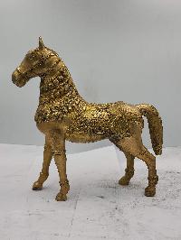 Statue Of Horse, Sand Casting, Glossy Finishing