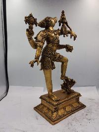 Buddhist Statue Of Barahi, [sand Casting], Glossy Finishing