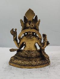 Buddhist Statue Of Ganesh, [sand Casting], Glossy Finishing