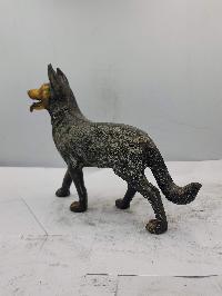 Statue Of Jackal, [sand Casting]