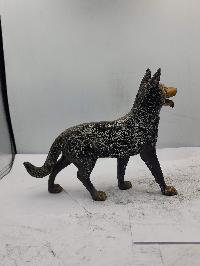 Statue Of Jackal, [sand Casting]