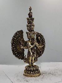 Buddhist Statue Of 1000 Arms, Sahasrabhuja Avalokitesvara, Sand Casting, Glossy Finishing