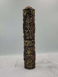Hand Beaten Tibetan Incense Burner, Antique Finishing

