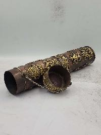 Hand Beaten Tibetan Incense Burner, Antique Finishing
