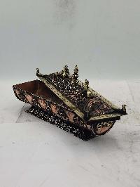 Hand Beaten Tibetan Incense Burner, Antique Finishing
