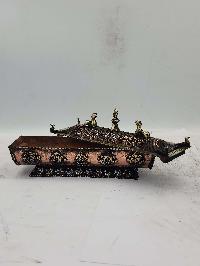 Hand Beaten Tibetan Incense Burner, Antique Finishing
