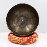 Buddhist Hand Beaten Jambati Singing Bowl, With Plain Design, [select Accessories]