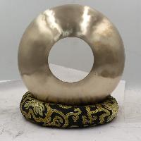 Buddhist Hand Beaten Knee Singing Bowl, With Plain Design, [knee Bowl], [select Accessories]