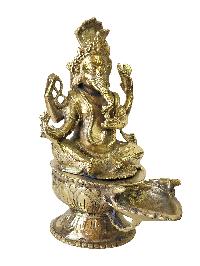 Traditional Oil Lamp, [sukunda], [sand Casting]

