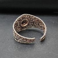 Designer Silver Jewellery [bangle Or Bracelet] With [smoky Topaz Stone]