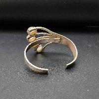 Designer Silver Jewellery [bangle Or Bracelet] With [rainbow Moonstone]