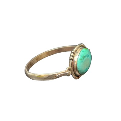 Designer Silver Jewellery [bangle Or Bracelet] With [turquoise Stone]