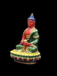 Buddhist Miniature Statue Of Amitabha [high Quality], [traditional Color Finishing]