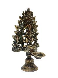 [unique], Statue Of Panas, Oil Lamp, Sukunda, Panas [antique Finishing]