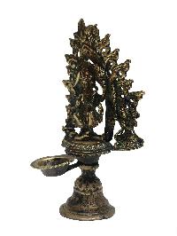 [unique], Statue Of Panas, Oil Lamp, Sukunda, Panas [antique Finishing]
