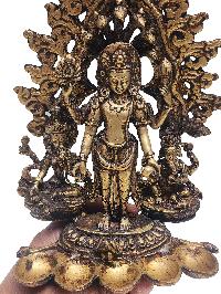 [unique], Statue Of Panas, Oil Lamp, Sukunda, Panas, [antique Finishing]