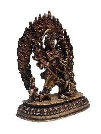 Durga, Bhagawati, [unique], Buddhist Handmade Statue Of Kali, [antique Finishing]