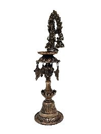 [unique], Statue Of Panas, Oil Lamp, Sukunda, Panas, [antique Finishing]