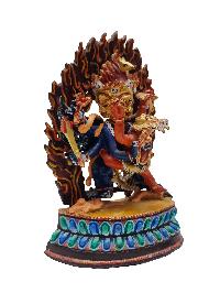 [best Price], Buddhist Handmade Statue Of Hayagriva, [face Painted, Traditional Color Finishing], [last Piece]