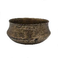 Buddhist Hand Beaten Singing Bowl, [antique], [select Accessories]