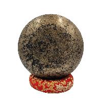 Buddhist Hand Beaten Singing Bowl, [antique], [select Accessories]