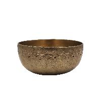 Buddhist Hand Beaten [thadobati,] Singing Bowl, Hand Carved, Antique, [select Accessories]