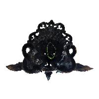 Garuda Metal Mask, Buddhist Handmade Ritual Mask, Antique Finishing