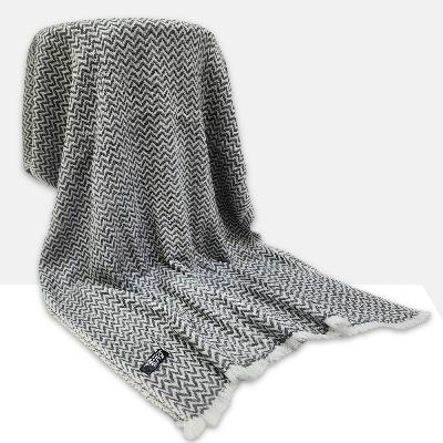 Pashmina Shawl, Thick Nepali Pashmina Shawl, Eight-ply Wool, Color [dark Gray]
