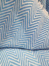 Pashmina Shawl, Thick Nepali Pashmina Shawl, Eight-ply Wool, Color [light Blue]