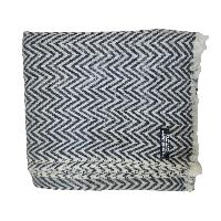 Pashmina Shawl, Thick Nepali Pashmina Shawl, Eight-ply Wool, Color [gray]