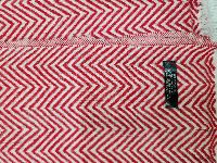 Pashmina Shawl, Thick Nepali Pashmina Shawl, Eight-ply Wool, Color [red]