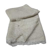 Pashmina Shawl, Thin Nepali Pashmina Shawl, Four-ply Wool, Color [taupe]