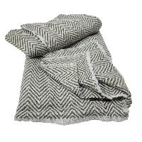 Pashmina Shawl, Thick Nepali Pashmina Shawl, Eight-ply Wool, Color [gray]